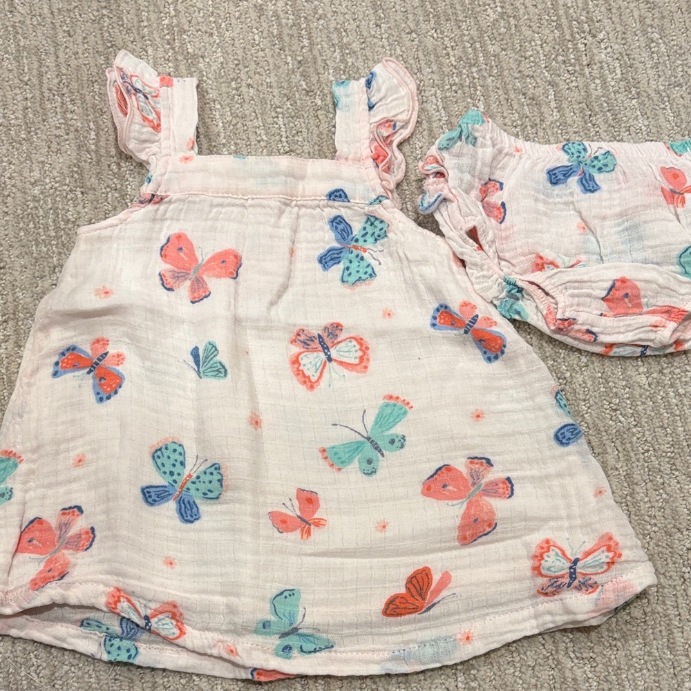 Angel Dear Pastel Butterfly Baby Garment